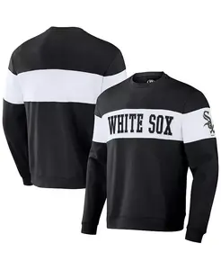 Мужской полосатый свитшот Darius Rucker Collection by Black Chicago White Sox Fanatics