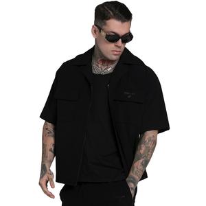 Рубашка с коротким рукавом Siksilk Utility, черный