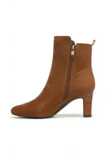 Классические ботильоны yoyo с застежкой-молнией Naturalizer, Dark Chestnut