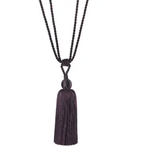 Держатель для штор Sanja с кисточкой Gerster, фиолетовый