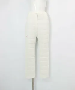 Ветрозащитные и теплые стеганые брюки Archivio, цвет White(090)