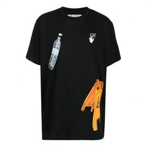 Футболка fw20 pascal medicine short sleeve Off-White, черный