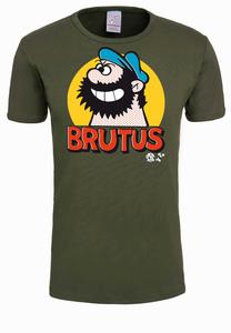 Рубашка LOGOSHIRT Brutus - Pop Art, оливковый