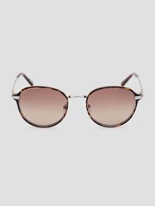 GUESS круглые солнцезащитные очки с пластиковой оправой и металлической перемычкой