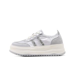 C°BANNER Женские легкие скейтерские кроссовки на низком ходу с амортизацией серые, цвет Gray