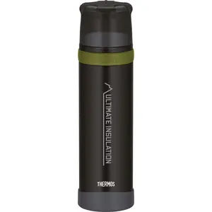 Термос ТЕРМОС «Гора», нержавеющая сталь Thermos, черный