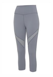 Спортивные брюки 3/4 Capri LASCANA Active, сине-серые