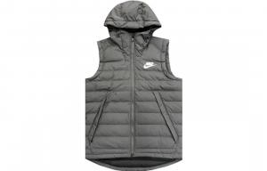 Жилет мужской серый Nike, серый