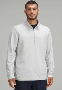 Футболка с длинными рукавами Soft Half lululemon, цвет heathered vapor heathered silver drop