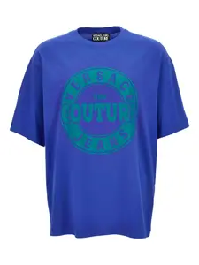 Футболка с логотипом Versace Jeans Couture, синий