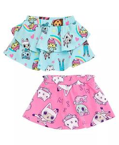 Комплект из 2 шорт для маленьких девочек Dreamworks Gabby'S Dollhouse, мультиколор