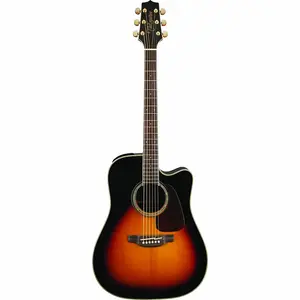 Takamine GD71CE-BSB Электроакустическая дредноут - гриф из лавра, коричнево-солнечный градиент