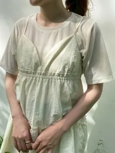 Велюровая блузка с короткими рукавами