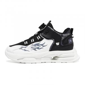 Warrior Повышающие Рост Износостойкие Низкие Массивные Кроссовки Мужские, Белый Темно-синий