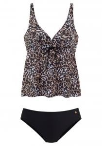 Треугольный танкини LASCANA, коричневый