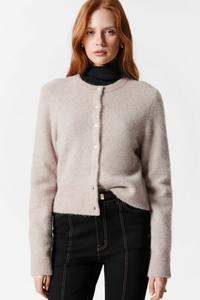 Кардиган из смеси альпаки & Other Stories, бежевый