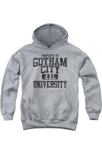 Батмен: собственность GCU молодежная толстовка с капюшоном Gildan, Athletic Heather