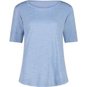 Женская футболка с меланжевым принтом CMP, синий