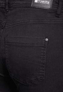 Джинсы облегающего кроя Street One, черный