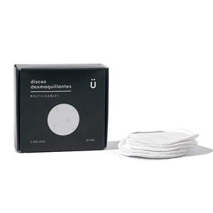 Многоразовые подушечки для снятия макияжа 10 шт Naturbrush