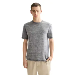 Футболка с коротким рукавом Scotch & Soda Regular Fit Melange, серый