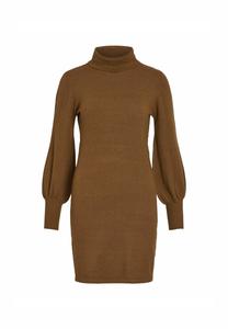 Платье-джемпер VILA, коричневый