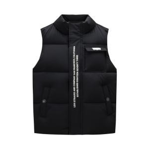 Levis Утепленная пуховая жилетка Levi’s Comfortable Warm Down черный для подростков