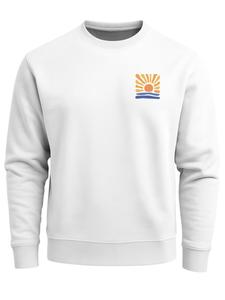 Толстовка Neverless Wellen Sonne, белый