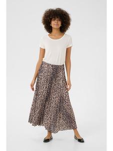 Юбка длиной до колена CULTURE, цвет leopard