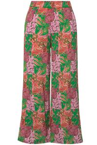 Тканевые брюки Studio Untold Wide leg Pants, зеленый