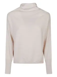 Свитер на бретельках через шею Aragona, нейтральный