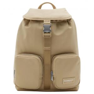 Полиамидный рюкзак Small Unisex медово-коричневый Burberry, Set (Bag+Dust Bag)