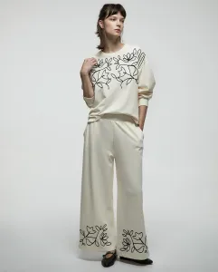 Штаны с кулиской Sfera, светло-бежевый