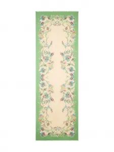 Шарф с цветочным принтом Etro, нейтральный