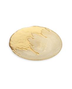 Набор из 4 подставок под тарелки диаметром 13 дюймов (33 см) Classic Touch, Gold-Tone