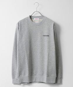 Свитшоты CONVERSE для мужчин и женщин, однотонная толстовка, флисовая подкладка, унисекс, базовая модель.