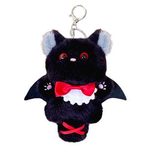 X3COMMUNE Черно-белая плюшевая кукла близнецы-коты, милая плюшевая подвеска высота 14см