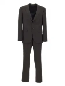 Костюм H-Jeckson с двумя пуговицами BOSS, коричневый