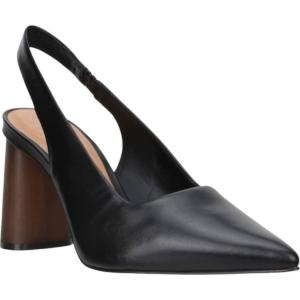 Женские туфли Genesis Wooden Heel из черной кожи Carrano