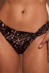 Трусики бикини с перекрученными боковыми бретелями Mint Velvet, мультиколор