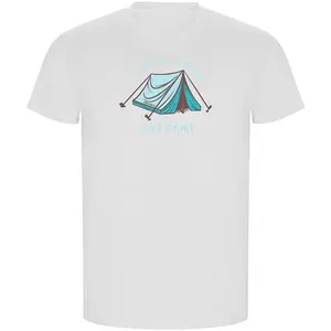 Футболка с коротким рукавом Kruskis Anything Like Camp ECO, белый