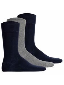 Носки Hudson, цвет dunkelblau/grau