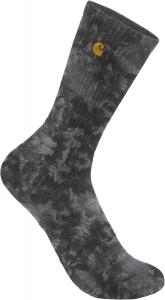 Carhartt мужские носки Midweight Tie-Dye Crew, 2 пары, Steel