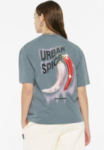 Футболка с принтом Harlem Soul, синий