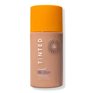 Минеральный солнцезащитный крем Hueguard Glotion широкого спектра действия SPF 50 Live Tinted, Shade 2 (medium/deep)