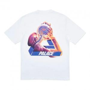 Футболка PALACE SS20 Tri-Gaine T-Shirt White Back Large Triangle Short Sleeve Unisex, белый