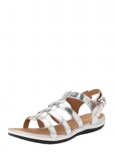 GEOX Сандалии на ремешках 'VEGA' в цвете Silver