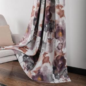 Занавеска для окон VOGOL 52x84 дюйма 2 штуки, фиолетовый