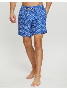 Threadbare Плавки THB Swim Short Lyme синего цвета