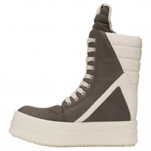 RICK OWENS /RO Высокие кроссовки для скейтбординга, мужские, коричневые